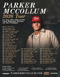 Parker McCollum concert tour poster 2026